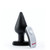 Buy the My Secret Charged XL 20-FUNction Remote Control Rechargeable Vibrating Silicone Butt Plug Black - Screaming O