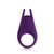 Buy the Pussy & The Knight 10-function Rechargeable Vibrating Silicone Couples Ring Deep Purple - Rianne S Made in France