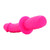 Buy the Realistic Silicone Grip Thruster Dildo with Handle in Pink - Cal Exotics