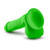 Buy the Neo Elite 6 inch Realistic Silicone Dildo with Balls & Suction Cup in Neon Green - Blush Novelties