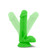 Buy the Neo Elite 6 inch Realistic Silicone Dildo with Balls & Suction Cup in Neon Green - Blush Novelties