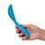Buy the California Dreaming Palm Springs Pleaser 10-function Rechargeable Flexible Silicone Vibe with Power Boost Blue - Cal Exotics