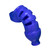 Buy the hünkyjunk Lockdown Plus Silicone Chastity Cage Packer in Cobalt Blue - OXBALLS