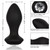 Buy the Power Gem 10-function Rechargeable Silicone Anal Probe with Crystal Jewel - Cal Exotics