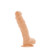 Buy the Colours Dual Density 5 inch Realistic Silicone Dildo in White Vanilla Flesh Strapon harness ready - NS Novelties