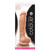 Buy the Colours Dual Density 8 inch Realistic Silicone Dildo in White Vanilla Flesh Strapon harness ready - NS Novelties