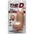 Buy the Fat D 8 inch UltraSkyn Dual Density Realistic Extra Thick Dildo with Balls Vanilla - Doc Johnson