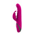 Buy the Commotion Cha-Cha 21-function Thrusting Rechargeable Silicone G-Spot Rabbit Vibrator in Raspberry Pink - BMS Factory