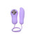 Buy the Sweet Magic Temptation 8-function Heating & Thrusting Rechargeable Silicone Bullet Massager in Fantasy Violet Purple - Zalo USA