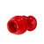 Buy the Pig-hole FF Fuck-Plug Hollow Silicone Tunnel Butt Plug in Blood Red Ass Gape - OXBALLS