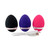 Buy the Egg-Static 10-function Rechargeable Egg-shaped Silicone Vibrator in Pink - Voodoo Toys by Shibari