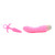 Buy the Firefly Pleasures Pink Glow in the Dark 6 inch Realistic Silicone Multi-speed Vibrator & Small Prince Anal Plug Combo Kit - NS Novelties