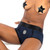 Buy the Em.Ex. Fit Active Strap-On Harness Wear Gender Neutral Split Side Boxer Brief Underwear in Blue & Black - Sportsheets LLC