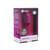 Buy the Vibrating Snug Plug 10-function Weighted Medium Silicone Butt Plug in Rose - COTR, Inc b-Vibe
