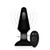 Buy the b-Vibe XL 19-Function Remote Control Rechargeable Silicone Butt Plug with Spinning Beads in Black - COTR, Inc