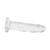 Buy the King Cock Clear 6 inch Realistic Dildo with Suction Cup strap-on compatible see through dong - Pipedream Toys Products