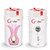 Buy the G-Vibe Mini 6-Function Rechargeable Silicone BioSkin Dual Motor Vibrator in Cotton Candy Pink Intimate Massager - Fun Toys UK