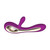 Buy the SORAYA 2 12-function Rechargeable Dual Action Silicone Vibrator in Deep Rose & Chrome - LELO