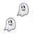 Buy the Halloween Cute Flying White Ghost Nipple Pasties - Pastease