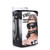 Buy the Padded Black Faux Leather Adjustable Bit Gag & Blindfold - XR Brands