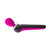 Buy the PalmPower Extreme 7-function Incremental Speed Ultra Powerful Rechargeable Ergonomic Wand Massager in Fuchsia Pink - BMS Factory