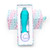 Buy the Cuddle Mini 7-function Silicone Rechargeable G-Spot Vibrator in Turquoise Blue - OhMiBod Lovelife