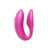 Buy the Chorus 10-function Hands-free App-connected Silicone Couples Vibrator with Squeeze Remote in Cosmic Pink - WoW Group Standard Innovation We-Vibe