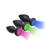 Buy the Booty Sparks Light Up Remote Control 5-Color LED 10-Function Rechargeable Vibrating Silicone Anal Plug in Small Buttplug - XR Brands