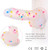 Buy the Addiction Party Marty 7.5 inch Realistic Silicone Dildo with Suction Cup Frost Clear & Confetti -  BMS Enterprises