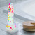 Buy the Addiction Party Marty 7.5 inch Realistic Silicone Dildo with Suction Cup Frost Clear & Confetti -  BMS Enterprises