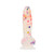 Buy the Addiction Party Marty 7.5 inch Realistic Silicone Dildo with Suction Cup Frost Clear & Confetti -  BMS Enterprises