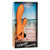 Buy the California Dreaming Newport Beach Babe 13-function Rechargeable Silicone Rabbit Vibe with Thumping Clitoral Teaser in Orange - Cal Exotics