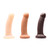 Buy the Harness ready Mark 6.25 inch Realistic Dual Density O2 Silicone Dildo in Cocoa Tan Flesh - Tantus