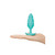 Buy the b-Vibe x Zoë Ligon Small Bump Texture 6-function Rechargeable Vibrating Silicone Butt Plug in Mint - COTR, Inc