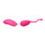 Buy the Luv Pop 10-function Remote Control Rechargeable Silicone Egg Bullet Vibrator in pink - XR Brands Frisky