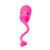Buy the Luv Pop 10-function Remote Control Rechargeable Silicone Egg Bullet Vibrator in pink - XR Brands Frisky