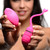 Buy the Luv Pop 10-function Remote Control Rechargeable Silicone Egg Bullet Vibrator in pink - XR Brands Frisky