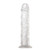Buy the Crystal Clear 8.5 inch Realistic Dildo with Suction Cup Strap-On Harness Compatible - Evolved Novelties Adam & Eve