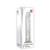 Buy the Crystal Clear 8.5 inch Realistic Dildo with Suction Cup Strap-On Harness Compatible - Evolved Novelties Adam & Eve