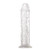 Buy the Crystal Clear 8.5 inch Realistic Dildo with Suction Cup Strap-On Harness Compatible - Evolved Novelties Adam & Eve