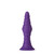 Buy the Pyra Small Remote Control 10-function Rechargeable Ribbed Silicone Butt Anal Plug with Turbo Boost Dark Purple - VVole FemmeFunn Femme Funn Nalone