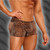 Buy the Cheetah Print Pouch Boxer Brief Shorts Animal - Male Power