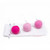 Buy the Intimina Laselle Routine Weighted Silicone Pelvic Floor Kegel Exercise 3-piece Set pc muscle exerciser toner - LELO