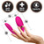 Buy the Lush Ava Remote Control 7-function Rechargeable UltraSilk Silicone Dual Stimulating Couples or Solo Vibrator in Velvet Pink - Blush Novelties