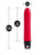 Buy the Lush Maya 10-function Rechargeable Silicone Vibrator in Scarlet Red - Blush Novelties