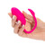 Buy the Pink Flamingo 7-function Smartphone App-Controlled Wearable Rechargeable Silicone G-Spot & Clitoral Vibrator in Pink - Magic Motion