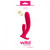 Buy the Wild 20-function Rechargeable Dual Motor Silicone Rabbit Vibe in Bright Pink - Vedo Toys