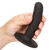 Buy the Boundless Black 4.75 inch Ridged Silicone Dildo with Suction Cup Strap-On Harness curved - CalExotics Cal Exotics California Exotic Novelties