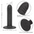 Buy the Boundless Black 6 inch Ridged Silicone Dildo with Suction Cup Strap-On Harness curved - CalExotics Cal Exotics California Exotic Novelties