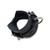 Buy the Black Latigo Leather Locking Adjustable Buckling Wrist Ankle Cuffs 2.5 3 inch made in the USA - StockRoom 